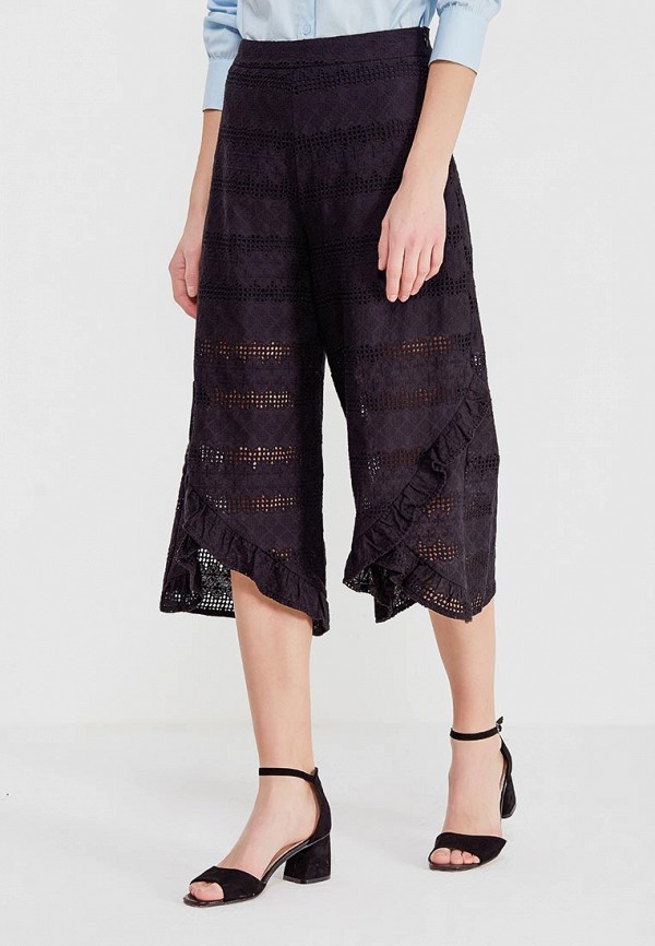 Брюки Lost Ink BRODERIE WIDE LEG TROUSER