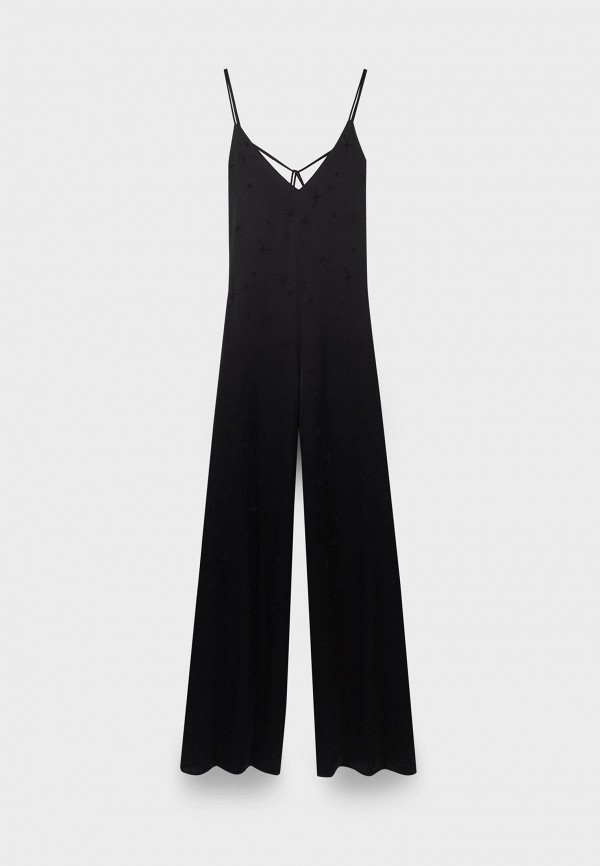 Комбинезон Forte Forte étoile satin jacquard overall nero